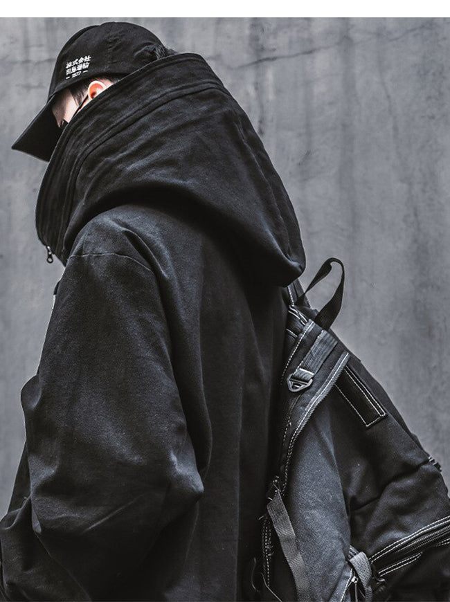 techwear anorak jacket