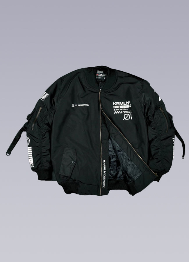 Cyberpunk Bomber Jacket | OFF-WRLD TECHWEAR