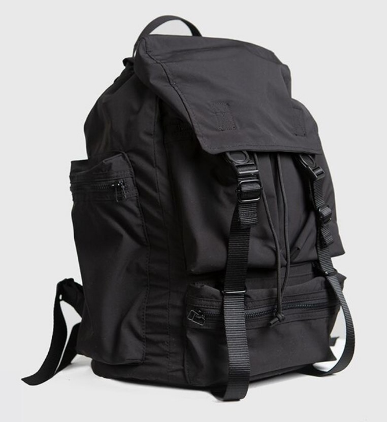 black backpack goth
