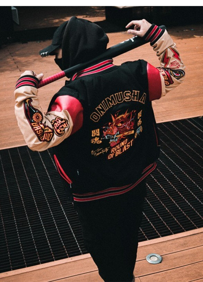 Japanese style bomber on sale jacket