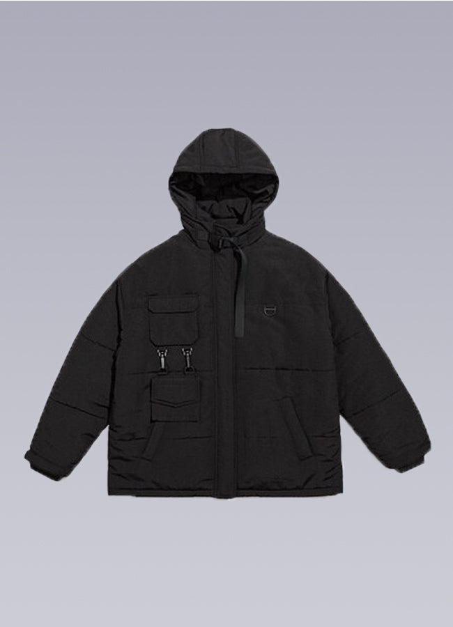 Society' Transparent Puffer Jacket  Jackets, Puffer jacket black, Mens  streetwear