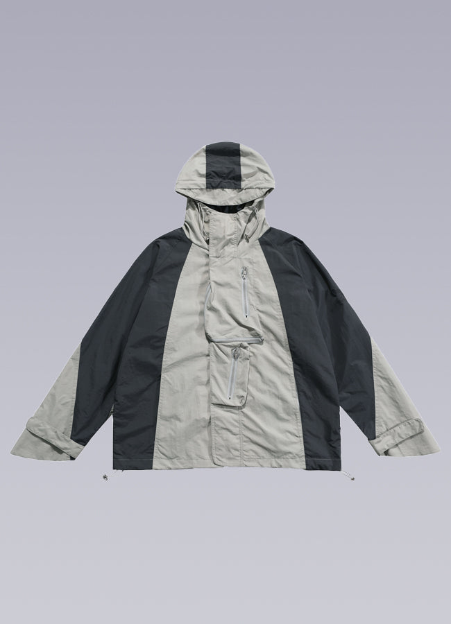 OFF-WRLD Techwear Men's Reflective Windbreaker Jacket