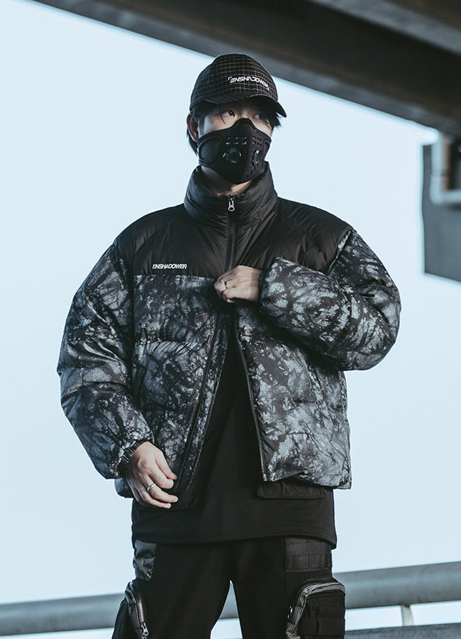 techwear puffer jacket